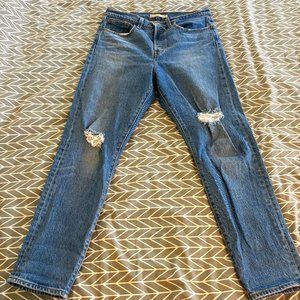 Levi's Premium Wedgie fit in sz 30